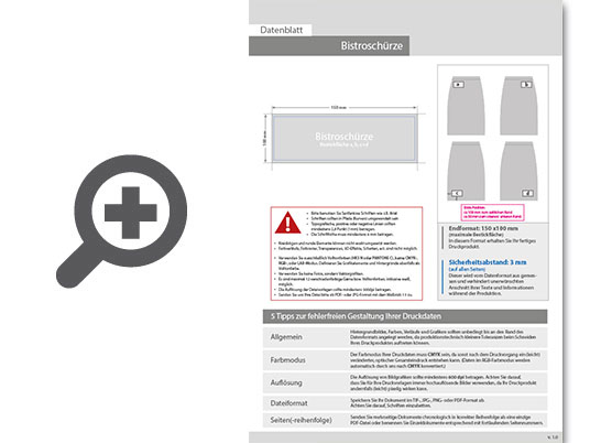 Product Bild bistrosch__rzen_mit_zwei_stickpositionen