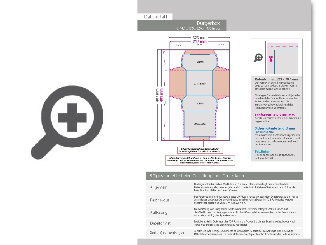 Product Bild tortenbox_l_(14_7_x_13_5_x_8_5_cm)_einseitig_bedruckt_4_0-farbig
