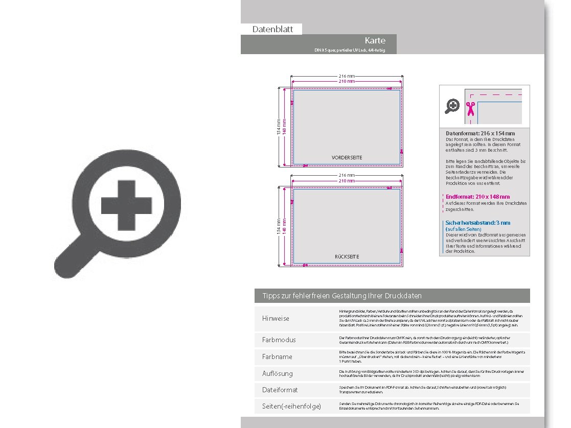 Product Bild trauerkarte_din_a5_quer_4_4_farbig_mit_beidseitig_partieller_uv-lackierung