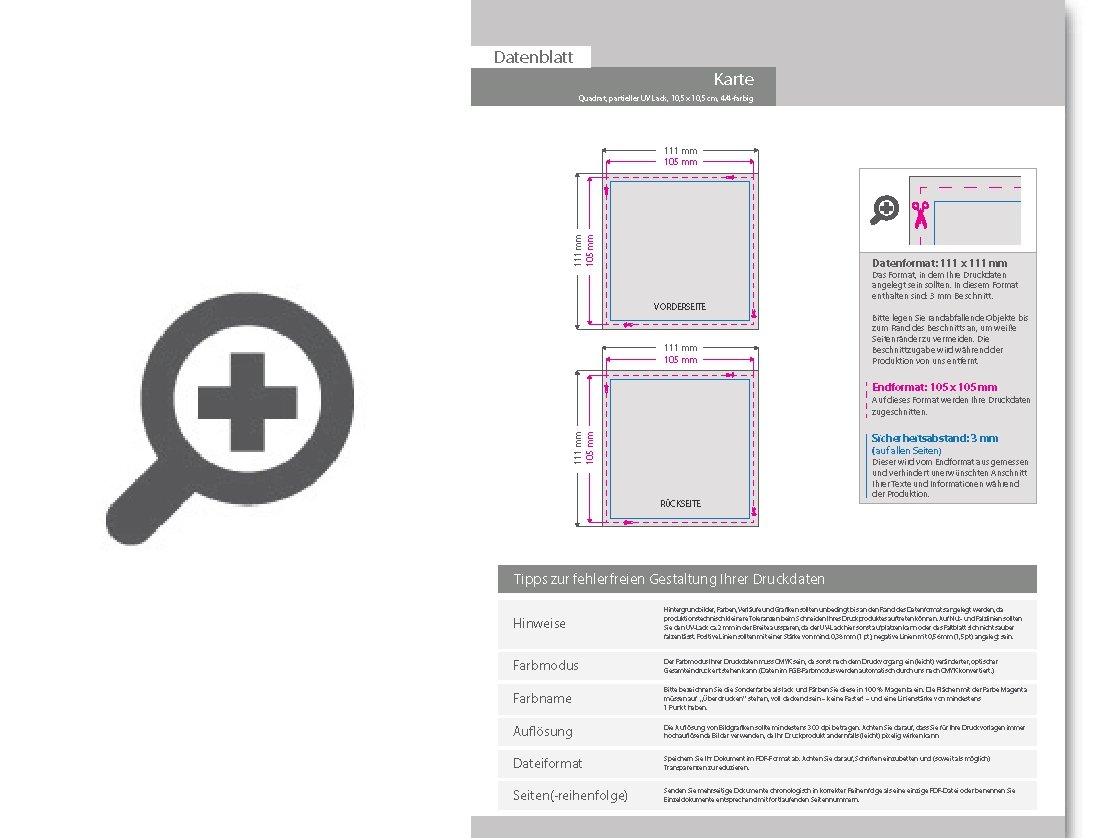 Product Bild trauerkarte_105_x_105_mm_4_4_farbig_mit_beidseitig_partieller_uv-lackierung