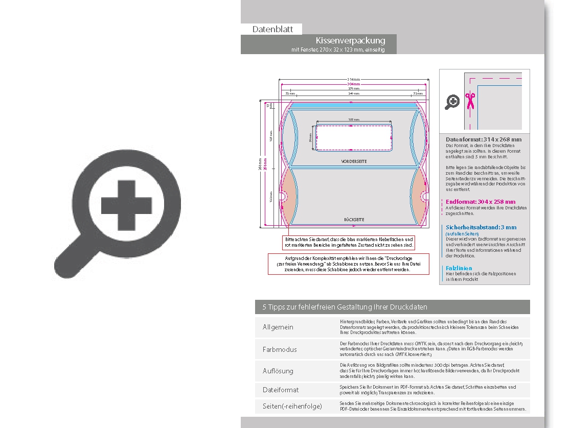 Product Bild kissenverpackung_(27_cm_x_3_2_cm_x_12_3_cm)_einseitig_bedruckt_4_0-farbig_mit_gestanztem_fenster